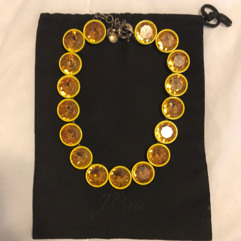 J Crew Jeweled Statement Necklace